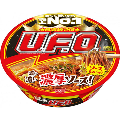 Nissin Yakisoba Ufo From Japan - 128Gx12 Pieces