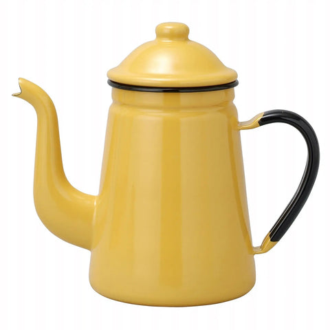 Noda Horo Enamel Coffee Pot #13 - Camel