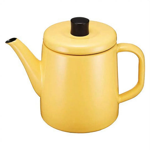 Noda Horo Japan Enamel Kettle 1.5L Yellow