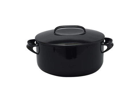 Noda Horo Japan Made Nomaku Casserole 24Cm Black (Nom-24Tbk)