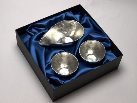 Can Do Nousaku Katakuchi Sake Cup Set 2Pcs Japan Traditional Craft Luxury Gift Box 3 Gifts