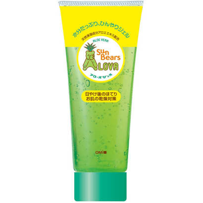 Omi Menturm Sun Bears Lova Aloe Vera Gel 200g - Gel Type Sunscreen For Children