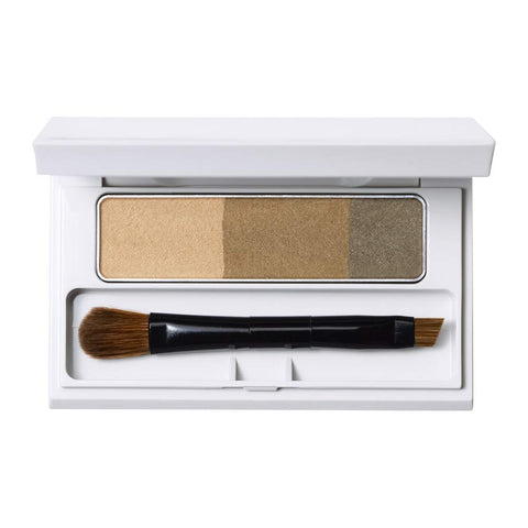 Orbis Blend Eyebrow Compact (With Mirror Case, 1 Brush) Natural Brown ◎ Powder Eyebrow ◎