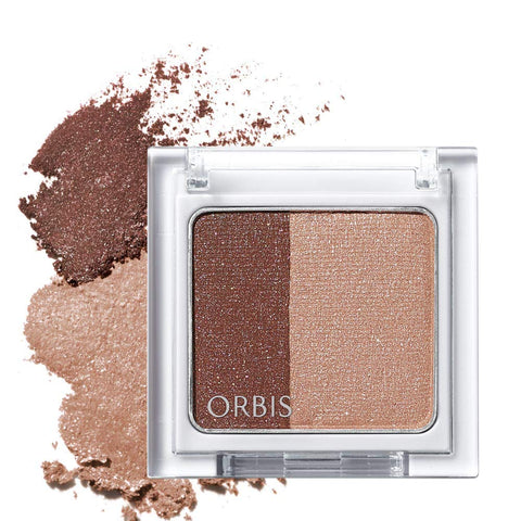 Orbis Twin Gradient Eye Color Cocoa Cinnamon ◎ Eye Shadow ◎ 1 (X 1)