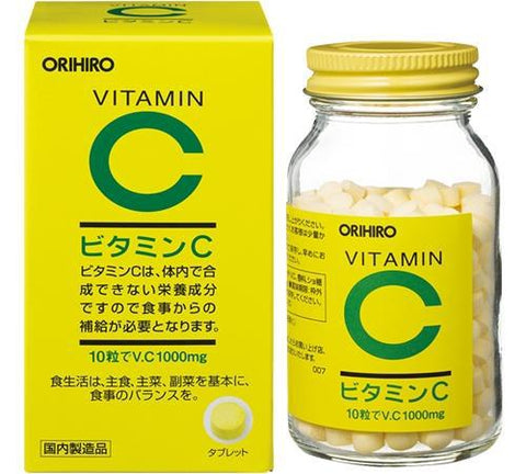 Orihiro Vitamin C Box 300 Tablets - Japanese Vitamin And Mineral Health Supplements