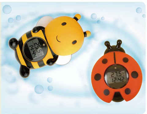 Papajino Room & Bath Thermometer Digital Bees RBTM002 - Japanese Bath Thermometer