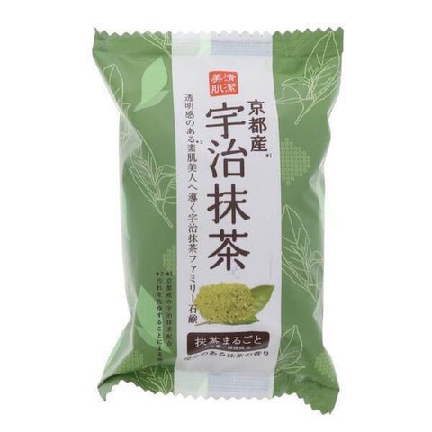 Pelican Uji Matcha Green Tea Family Soap Bar 80g x 2 pack