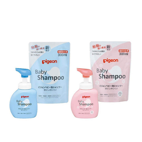 Pigeon Foaming Baby Shampoo 300Ml Japan (0+ Months)