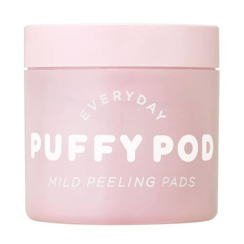 Puffy Pod Mild Peeling Pad Wipe Off Lotion 110ml x 60 Sheets - Japanese Peeling Products