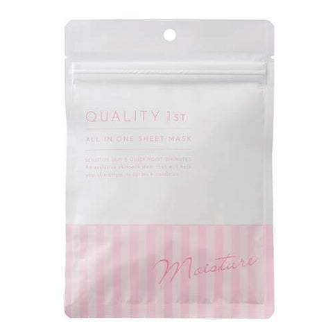 Quality First All-In-One Sheet Mask Moist EXII 7 Sheets - Japan Skincare Mask