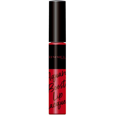 Rimmel Aqualy Boost Lip Lacquer 009 Cherry Red 6ml - Japanese Essence Lipstick