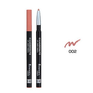 Rimmel Exa Gelate Lip Liner Pencil 002 Baby Pink - Lip Liner Brands - Japan Makeup