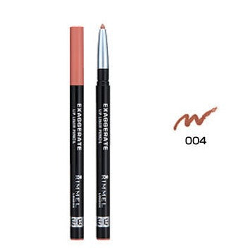 Rimmel Exa Gelate Lip Liner Pencil 004 Warm Red - Lip Liner Brands - Japan Makeup