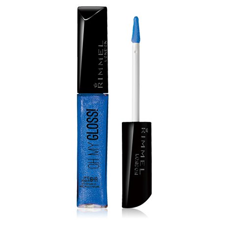 Rimmel Limited Oh My Gross 010 Moon Night Blue 7g - Liquid Blue Lipstick - Lips Makeup