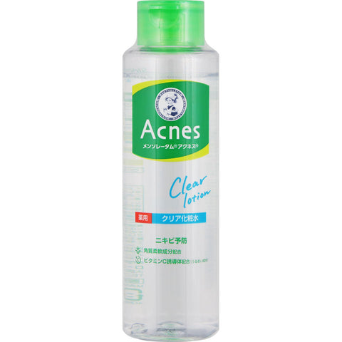 Rohto Mentholatum Acnes Medicated Clear Lotion 180ml - Japanese Ance-Prone Lotion