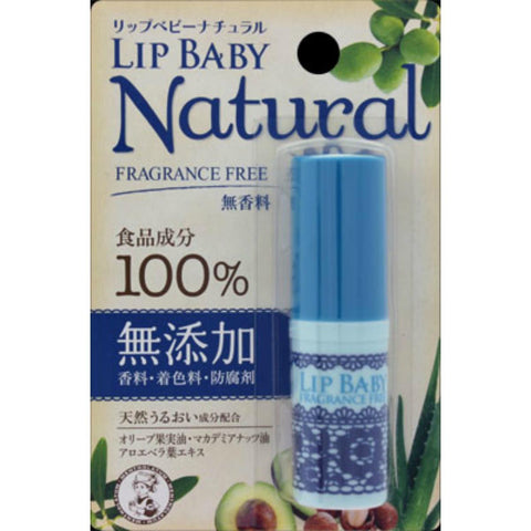 Rohto Mentholatum Lip Baby Natural 4g Unscented