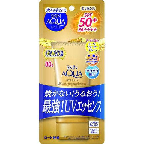 Rohto SKIN AQUA Super Moisture Essence Gold 80g SPF50 + / PA ++++