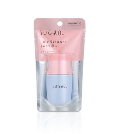 Rohto Sugao Silky Color Base Blue SPF20/ PA+++ 20ml - Japanese Skincare Products