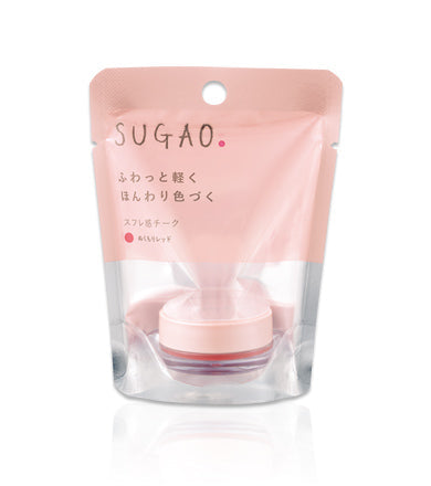 Rohto Sugao Blush Sunny Spot Orange Alcohol-Free Unscented Warm Red 4.8g - From Japan