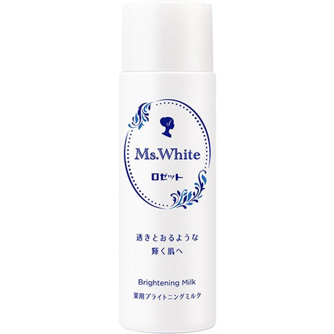 Rosette Ms.White Medicated Brightening Milk 150ml - Japanese Brightening Milky Lotion