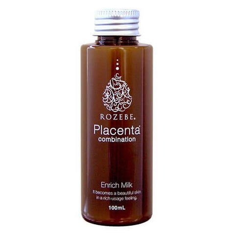 Rozebe Whitening Placenta Enriched Milk 100ml - Japanese Facial Whitening Milk