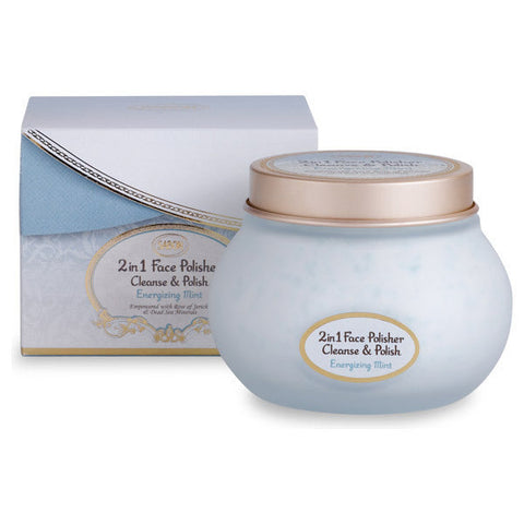 Sabon 2in1 Face Polisher Cleanse & Polish (Energizing Mint)  200m - Japanese Facial Cleanser