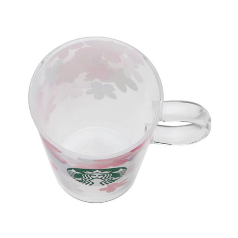 Starbucks Sakura 2022 Heat Resistant Glass Mug Gradient 355ml - Japanese Starbucks Glass Mugs