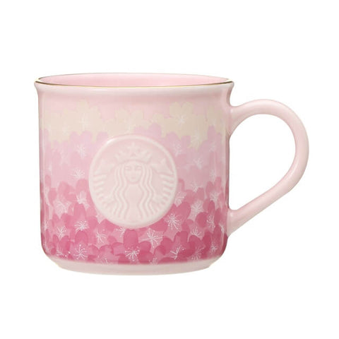 Starbucks Sakura 2022 Mug Logo Petal Gradation 355ml - Japanese Starbucks Mugs