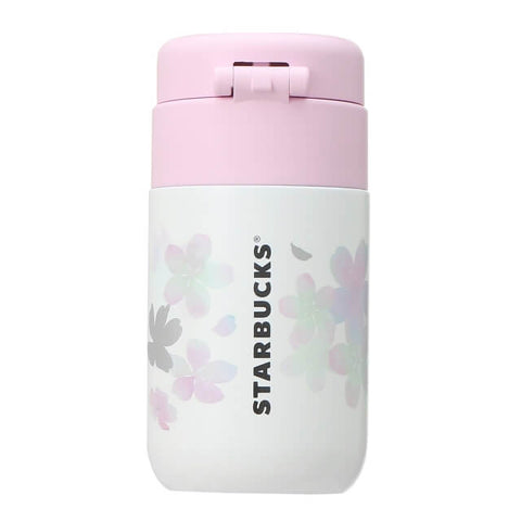 Starbucks Sakura 2022 Stainless Petit Bottle 200ml - Japanese Starbucks Vacuum Bottles