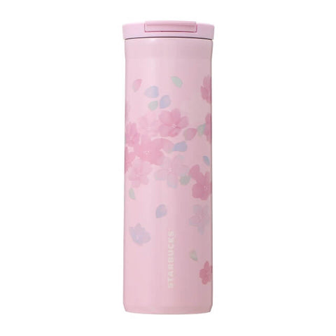 Starbucks Sakura 2022 Stainless Bottle Pink 473ml - Japanese Starbucks Stainless Bottles