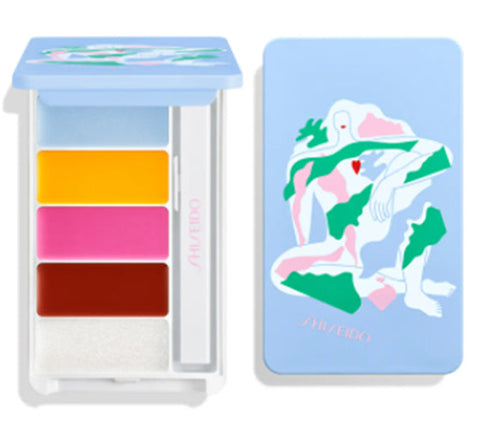 Shiseido Aqua Gel Lip Palette 02 Tropical Island Beach - Japanese Lip Palette