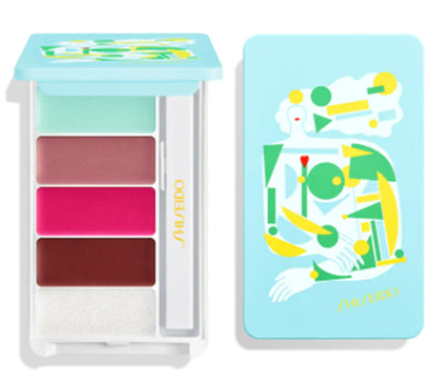 Shiseido Aqua Gel Lip Palette 01 Shell Sand Beach - Lip Palette Made In Japan