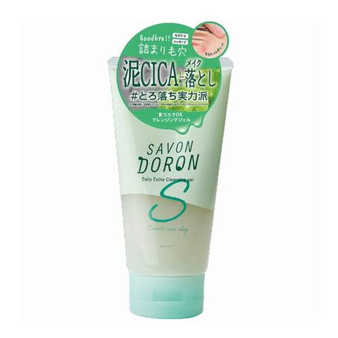 Savon Doron Mud Cica Cleansing Gel 150g - Facial Gel Cleanser Made In Japan