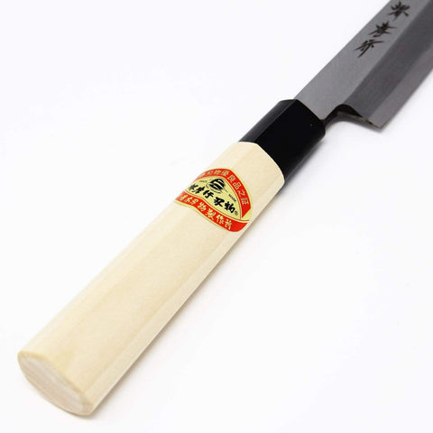 Sakai Takayuki Kasumitogi Shirogami Carbon Steel Yanagiba Knife Yanagiba 180mm (06001)