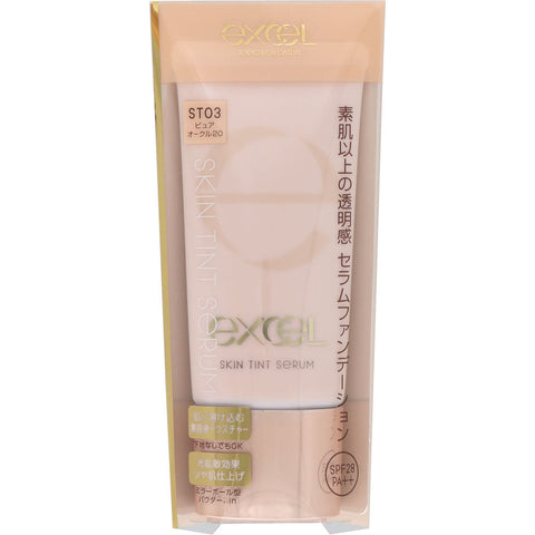 Sana Excel Skin Tint Serum ST03 Pure Ocher 20 SPF28/ PA ++ 35g - Foundation From Japan