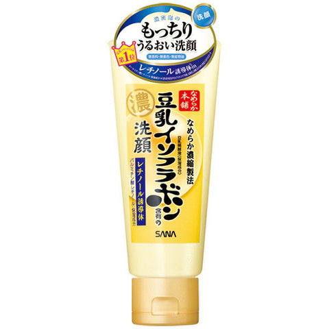 Sana Nameraka Honpo Isoflavone Facial Cleansing For Wrinkle Care 150g - Japanese Facial Cleansing