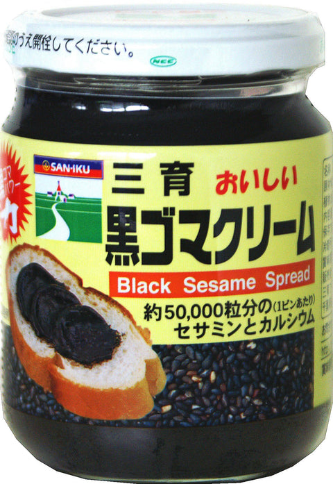 Saniku Foods Japan Black Sesame Cream 190G 3 Pack