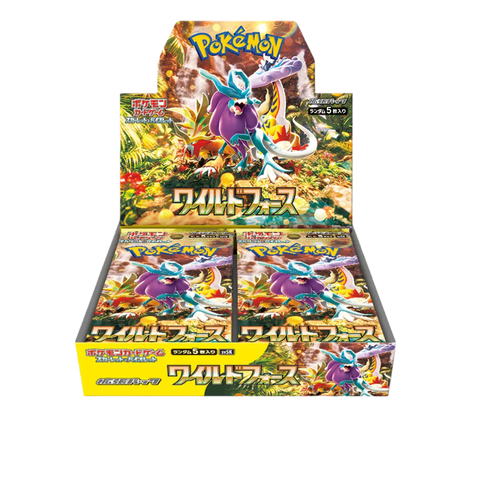 【Pre-order Pokemon TCG SV5K 】Scarlet & Violet Wild Force New/Sealed Box