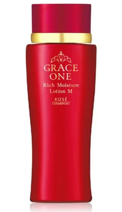 Kose Grace One Rich Moisture Lotion M (Shittori) 180ml - Japanese Moisture Lotion