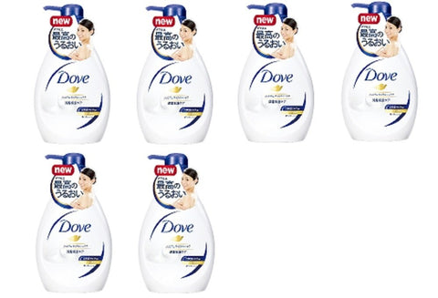 Dove Body Wash 500G X 6 Pump Moisture Care Set Japan