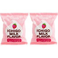 Pelican Soap Ichigo Milk Flavor Strawberry Body Wash Moisturize x 2 pack