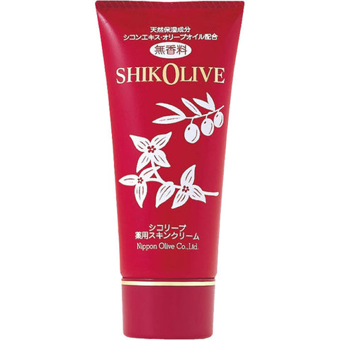 Nippon Olive Medicated Skin Cream With Chicon Extract & Olive Oil 80g - Japanese Olive Skin Cream