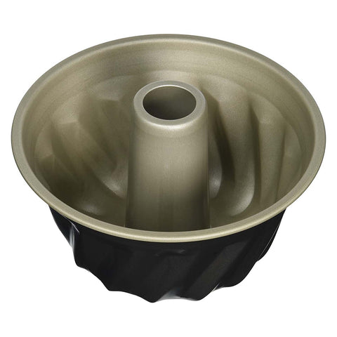 Shimotori Black Figure Steel Kugelhopf Bundt Cake Pan 14cm