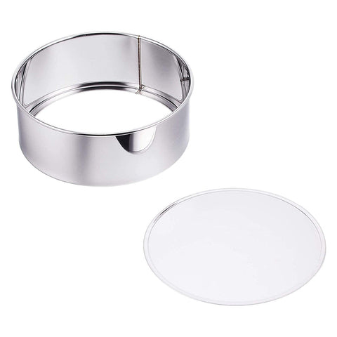 Shimotori Stainless Steel Round Cake Pan With Removable Bottom 18.5cm