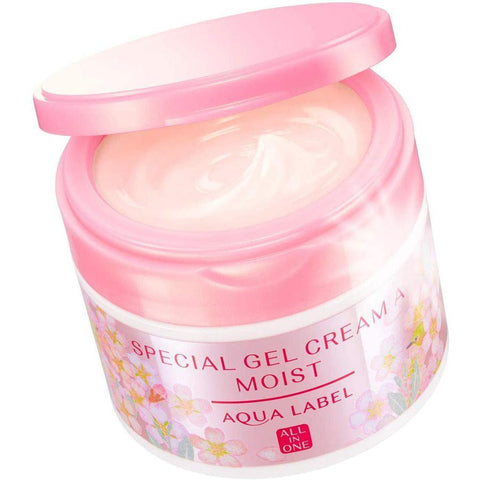 Shiseido Aqualabel Special Gel Cream Moist Sakura Cherry Blossom 90g