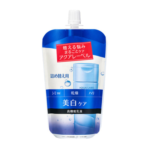 Shiseido Aqualabel  White Care Milk [refill] 117ml - Japanese Brightening Milky Lotion