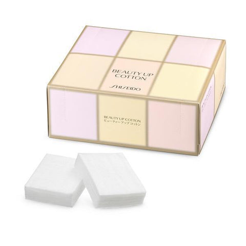 Shiseido Beauty Up Cotton 108 Sheets - Makeup Remover Pads - Cotton And Face Care Goods