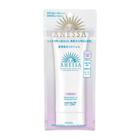 Shiseido Anessa Brightening UV Sunscreen Gel SPF50+ PA++++ 90g - Tone Up UV Gel