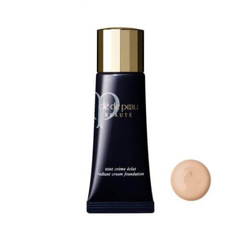 Shiseido Clé De Peau Beauté Radiant Cream Foundation Ochre 20 - Foundation Made In Japan