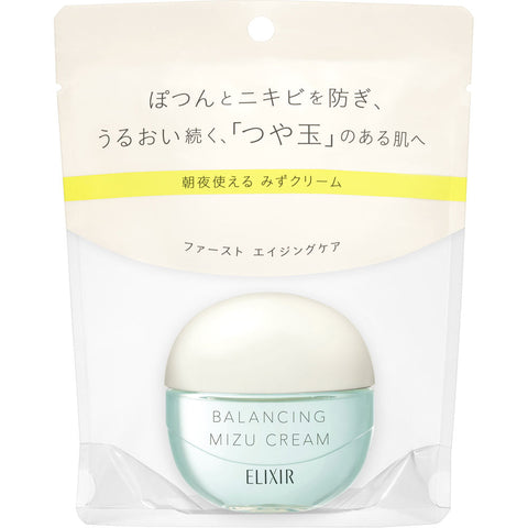 Shiseido Elixir Balancing Mizu Cream (Day & Night Usage) - Japanese Aging-Care Cream